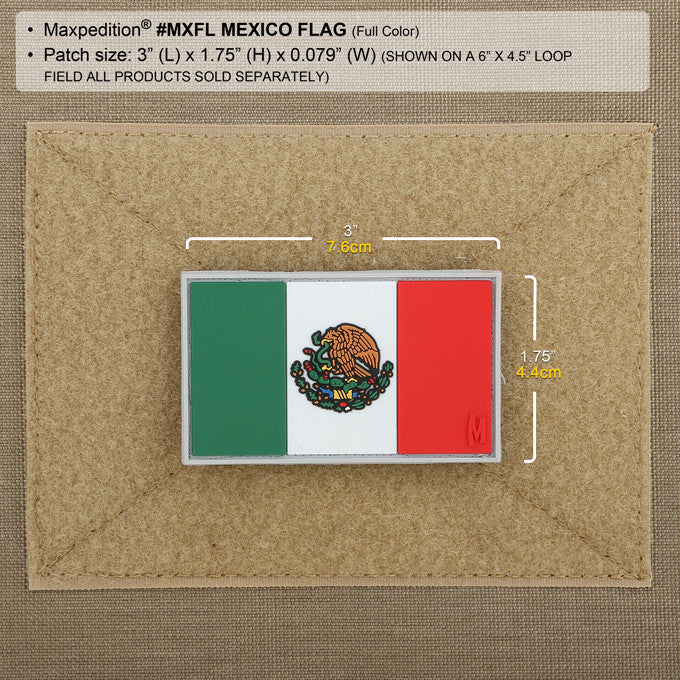 Maxpedition Mexico Flag Patch-Tac Essentials
