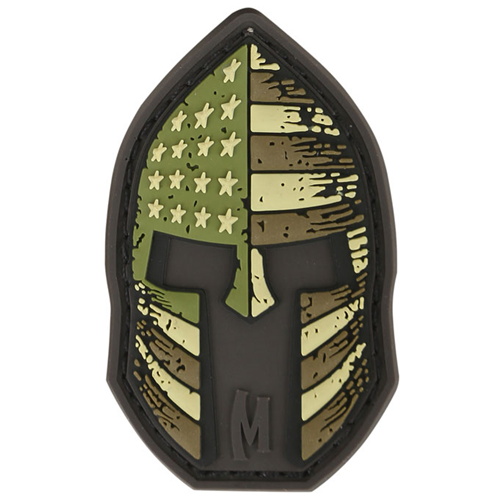 Maxpedition Stars and Stripes Spartan Helmet Morale Patch-Tac Essentials