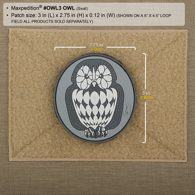 Maxpedition Owl Morale Patch-Tac Essentials
