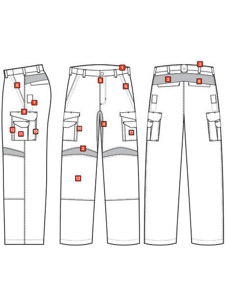 Tru-Spec 24-7 Series Pro Flex Pants (Navy, Black)-Tac Essentials