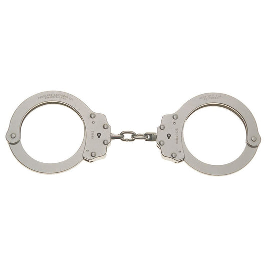 Peerless Oversized Nickel Chain Handcuffs-Tac Essentials