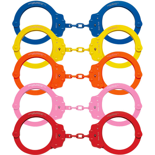 Peerless  Model 752C - Colored Oversize Handcuffs