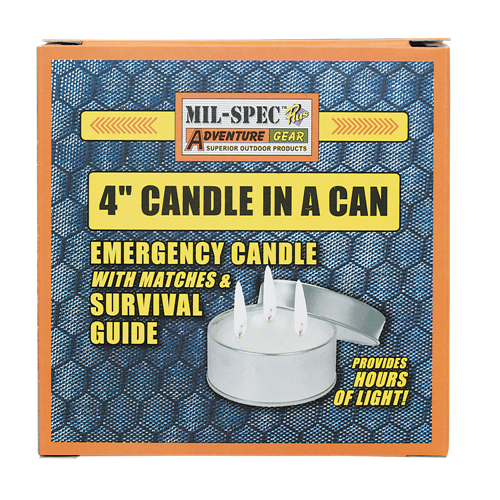 Voodoo Tactical 4" Candle In A Can-Tac Essentials