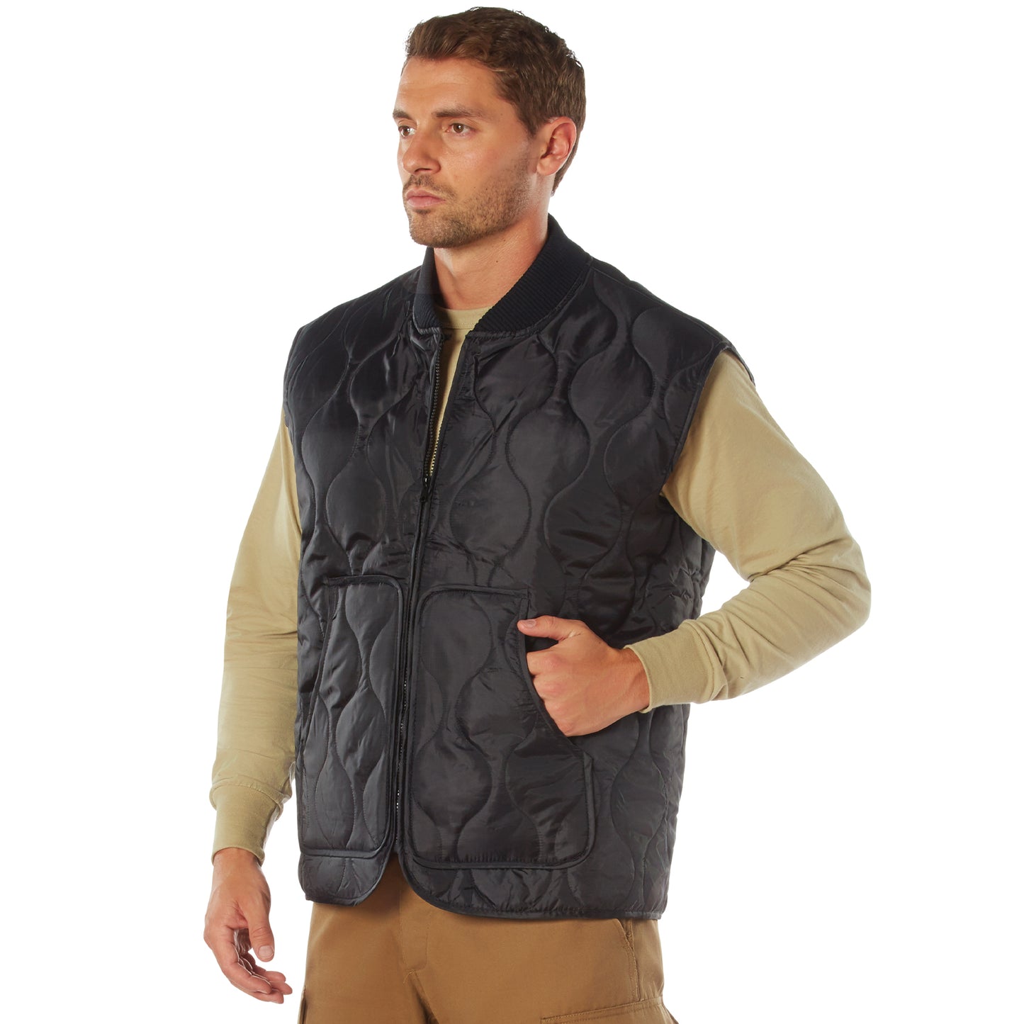 Rothco Quilted Woobie Vest | Lightweight Military-Inspired Vest