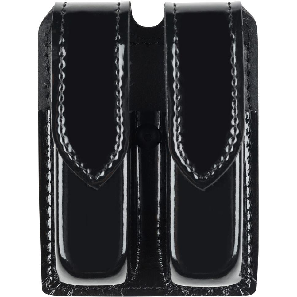 Ammunition Cases & Holders - Safariland Model 77 Double Magazine Pouch Hidden Snap