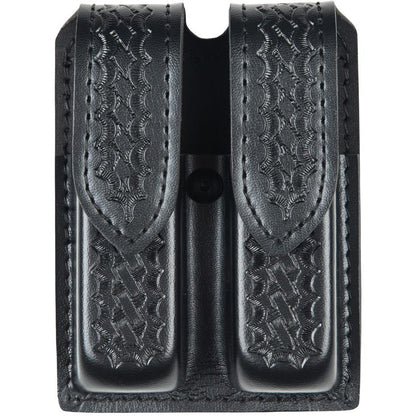 Ammunition Cases & Holders - Safariland Model 77 Double Magazine Pouch Hidden Snap