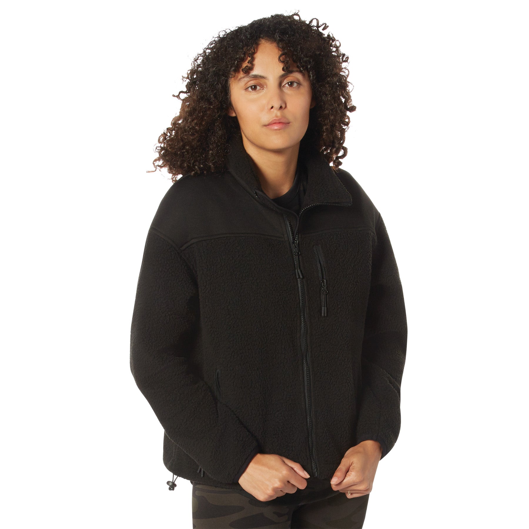 Rothco Women's Trailsman Sherpa Fleece Jacket | Warm Outdoor Jacket