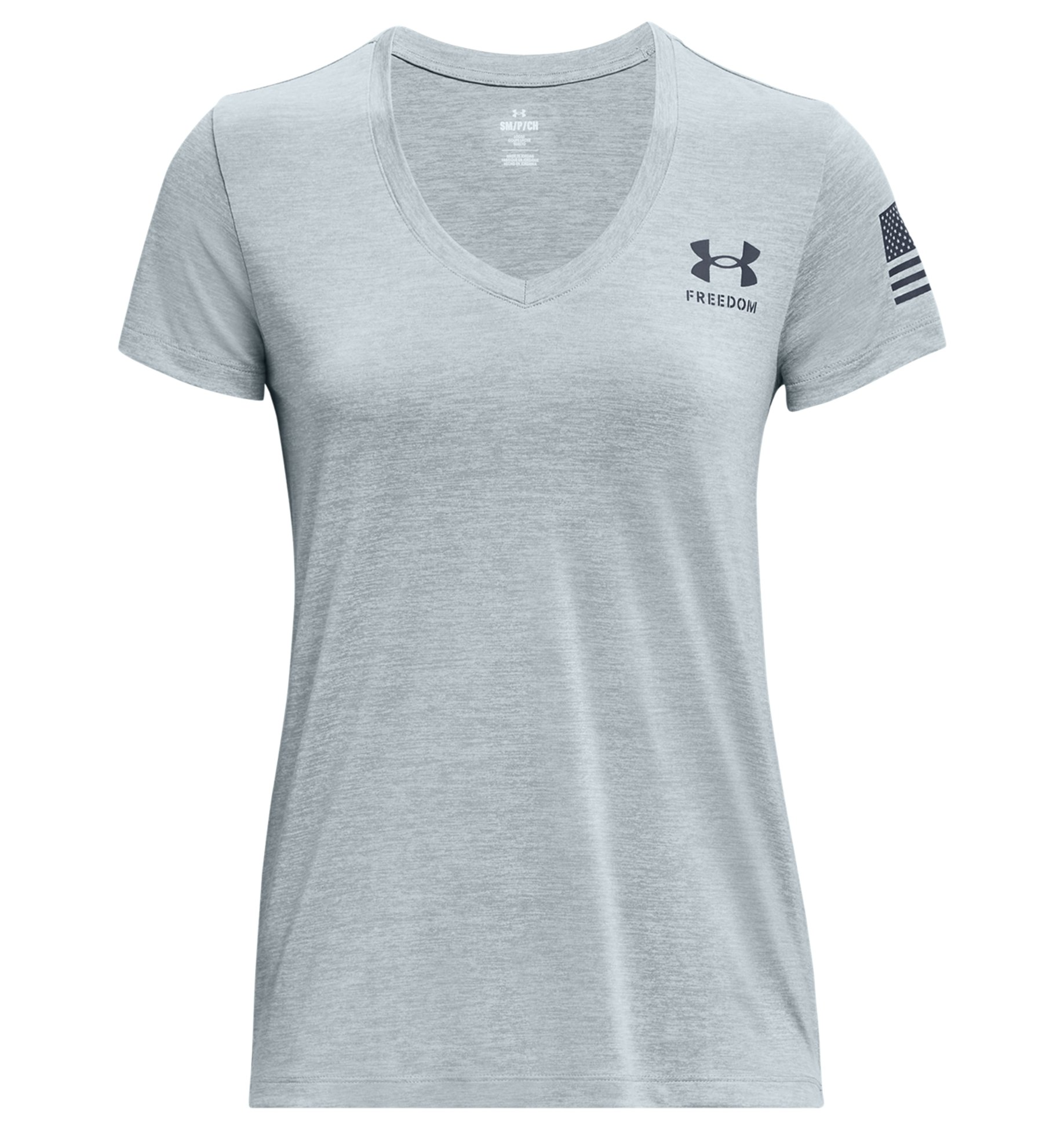 Short Sleeve - Under Armour Women's Tech Freedom Short Sleeve V-Neck