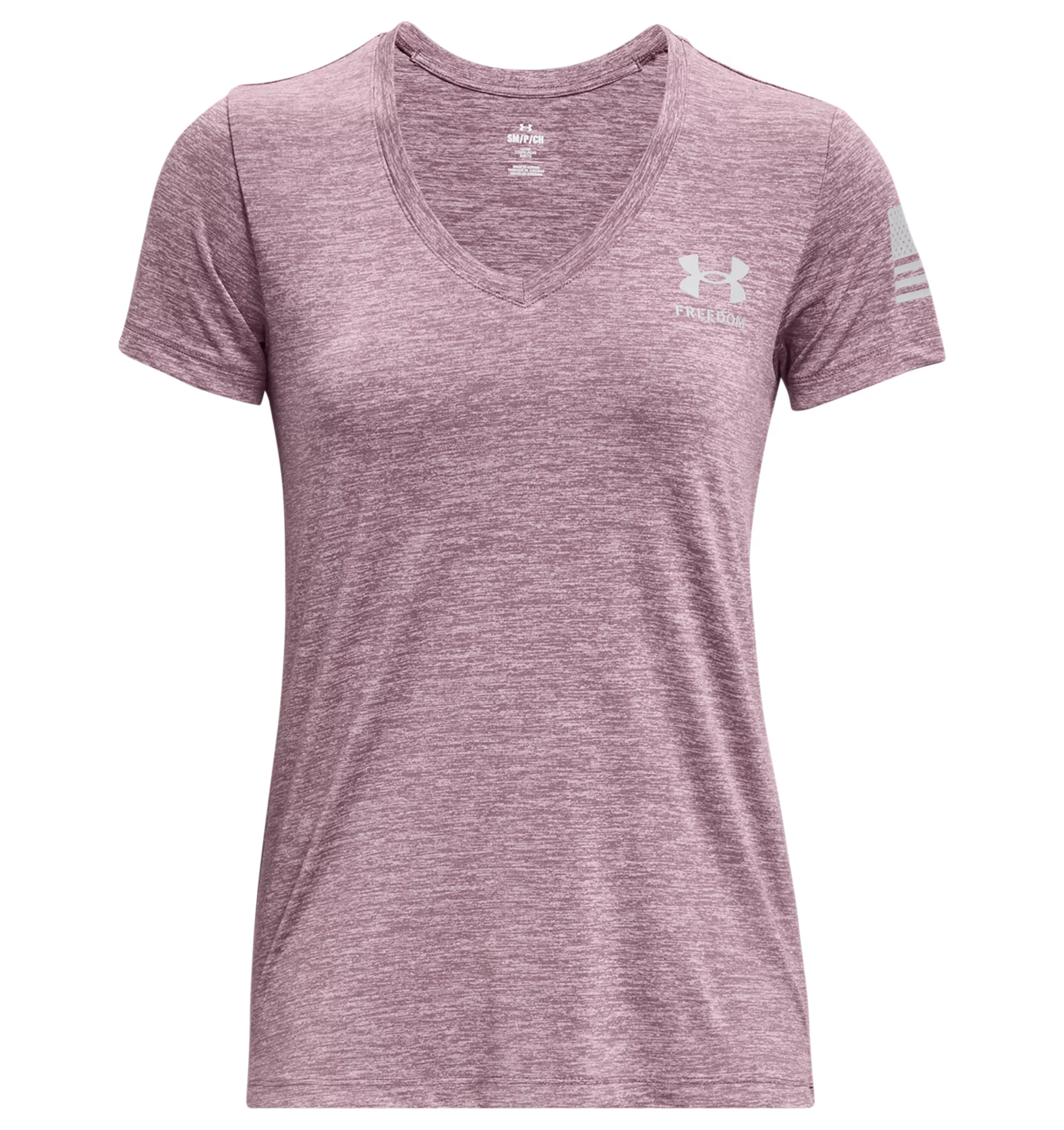 Short Sleeve - Under Armour Women's Tech Freedom Short Sleeve V-Neck