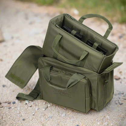 Voodoo Tactical Two-in-One Full-Size Range Bag | Tac Essentials