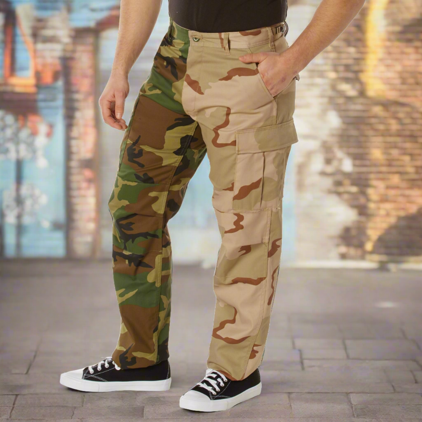 Pants - Rothco Two Tone Camo BDU Pants