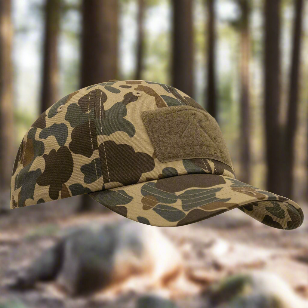 Rothco X Bear Archery Fred Bear Camo Tactical Operator Cap