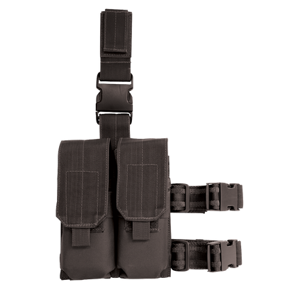 Voodoo Tactical Drop Leg Platform with M4/M16 Double Mag Pouch | Tac Essentials