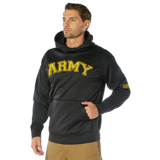 Rothco Army Pullover Hoodie   Black