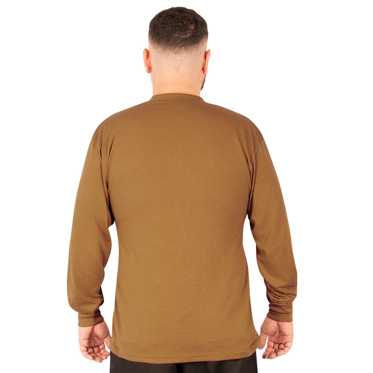 Rothco Long Sleeve Henley T-Shirt | Comfortable Casual Shirt for Men