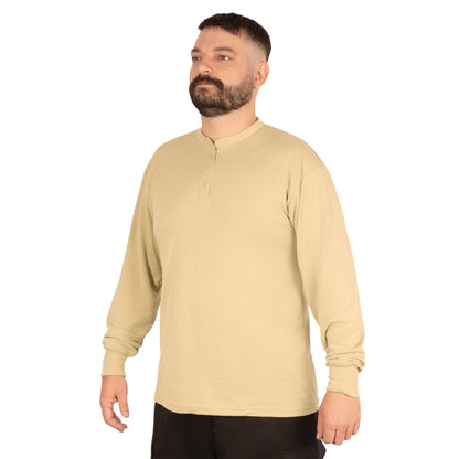 Rothco Long Sleeve Henley T-Shirt | Comfortable Casual Shirt for Men