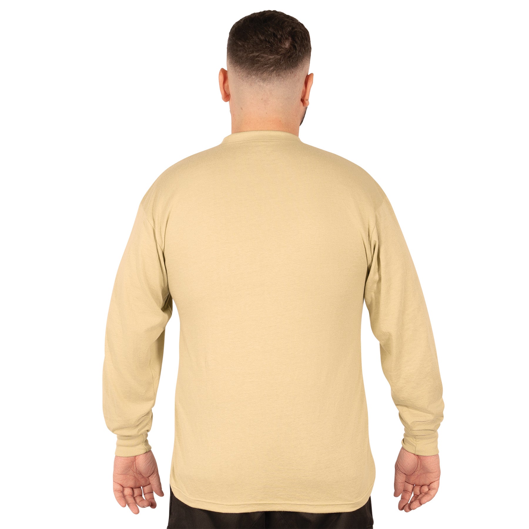 Rothco Long Sleeve Henley T-Shirt | Comfortable Casual Shirt for Men