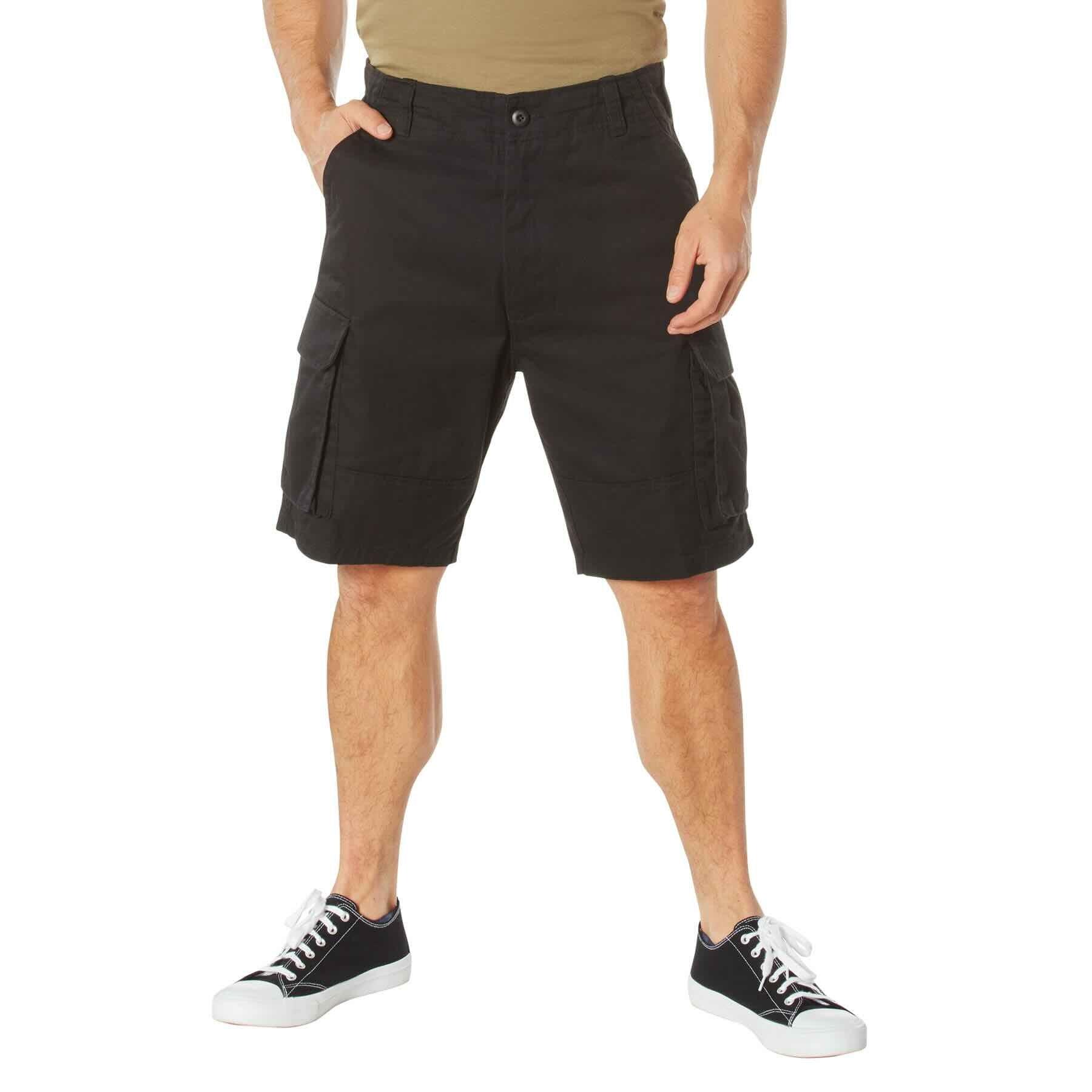 Rothco Vintage Solid Paratrooper Cargo Shorts | Tac Essentials