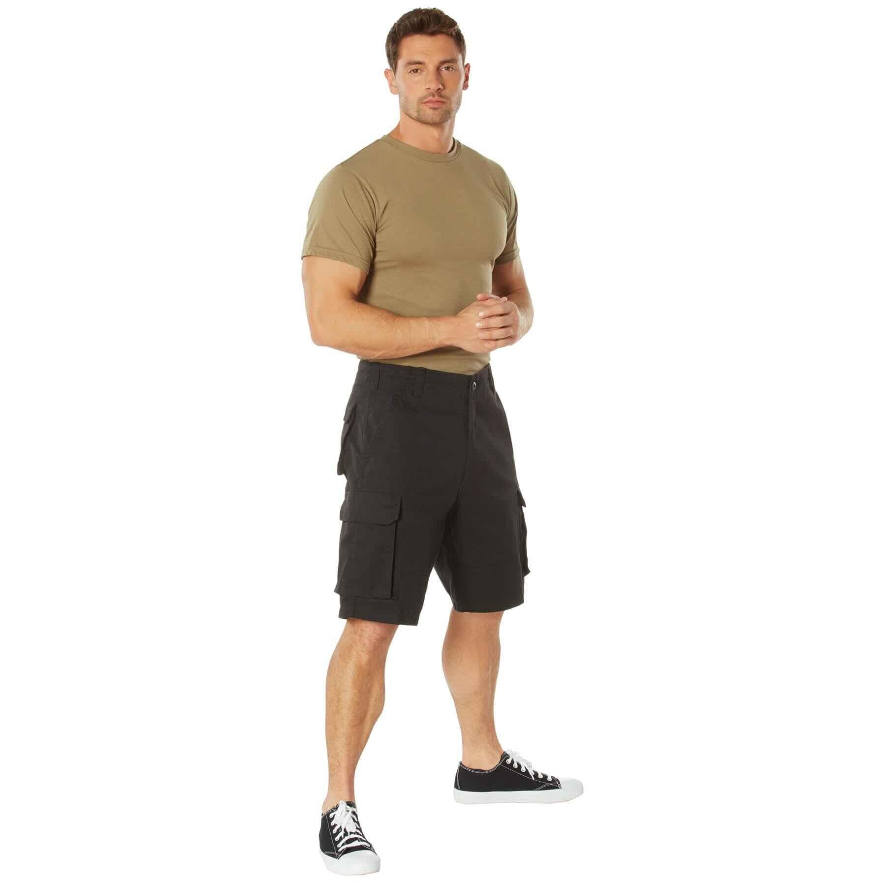 Rothco Vintage Solid Paratrooper Cargo Shorts | Tac Essentials