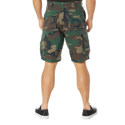 Rothco Vintage Camo Paratrooper Cargo Shorts