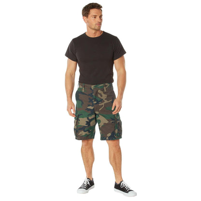 Rothco Vintage Camo Paratrooper Cargo Shorts | Tac Essentials