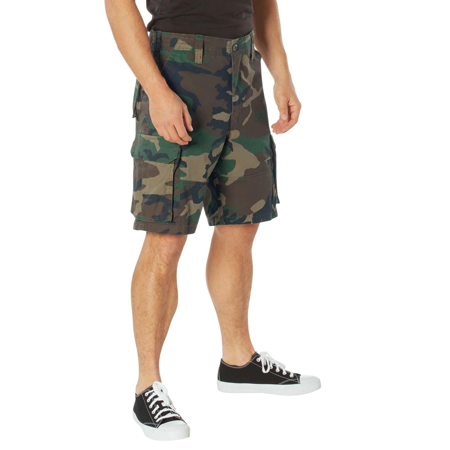 Rothco Vintage Camo Paratrooper Cargo Shorts | Tac Essentials