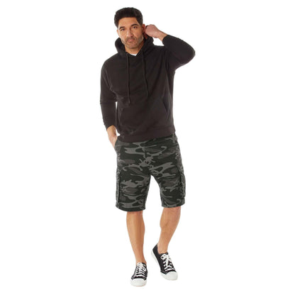 Rothco Vintage Camo Paratrooper Cargo Shorts | Tac Essentials