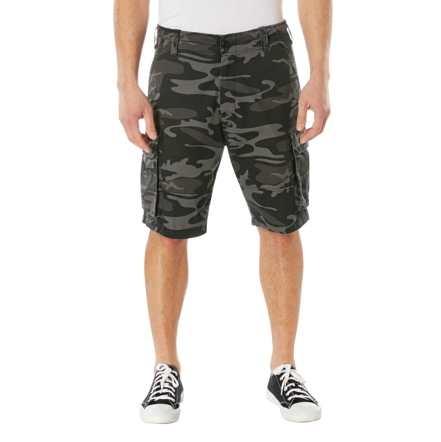 Rothco Vintage Camo Paratrooper Cargo Shorts | Tac Essentials