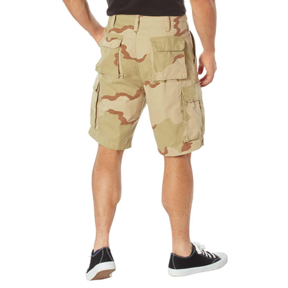 Rothco Vintage Camo Paratrooper Cargo Shorts | Tac Essentials