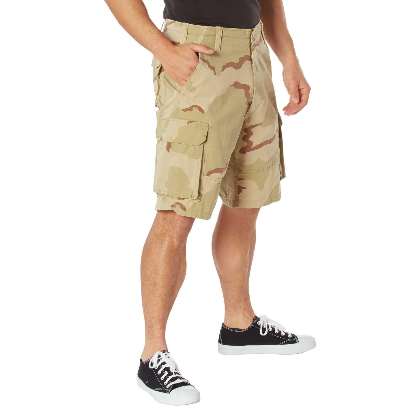 Rothco Vintage Camo Paratrooper Cargo Shorts