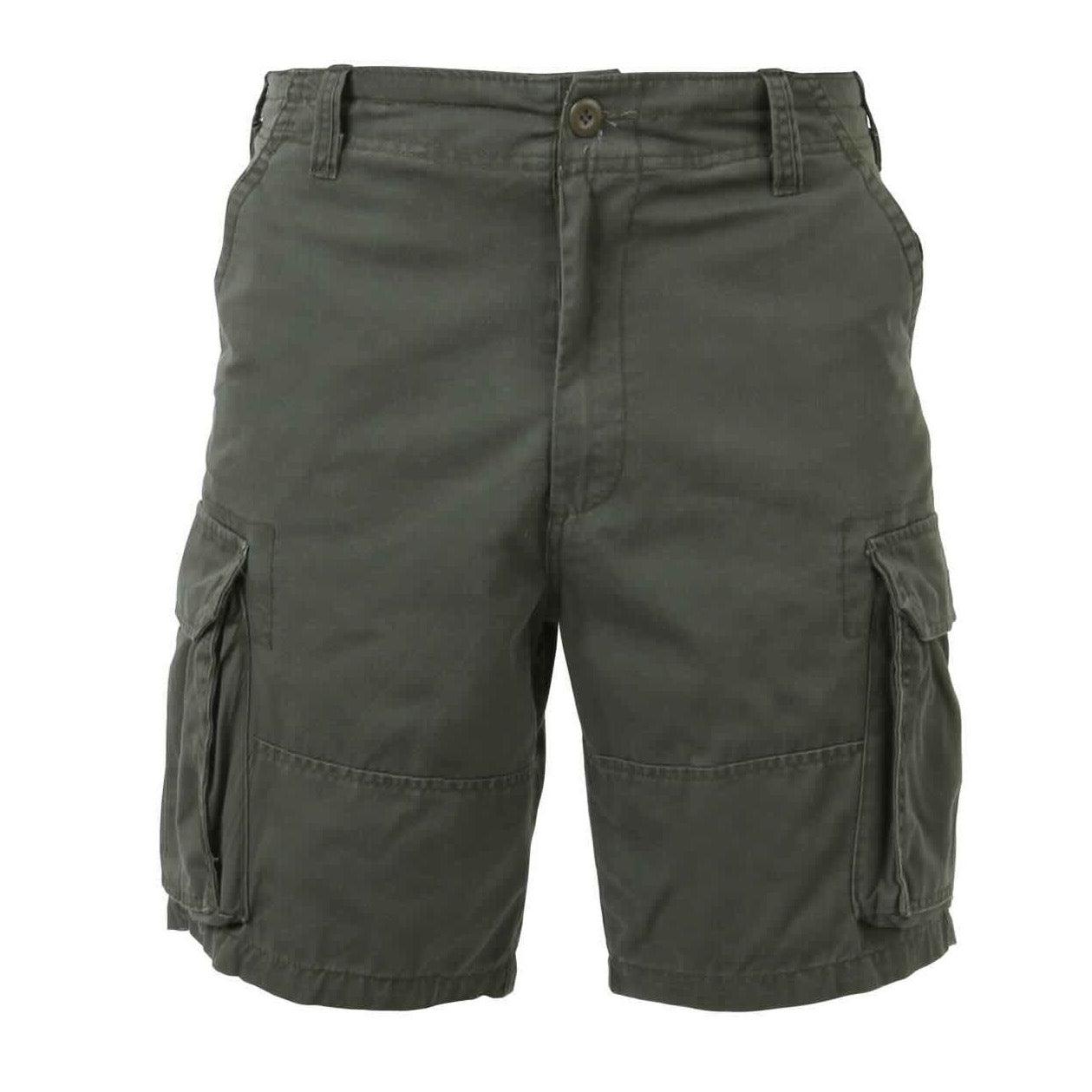 Rothco Vintage Solid Paratrooper Cargo Shorts