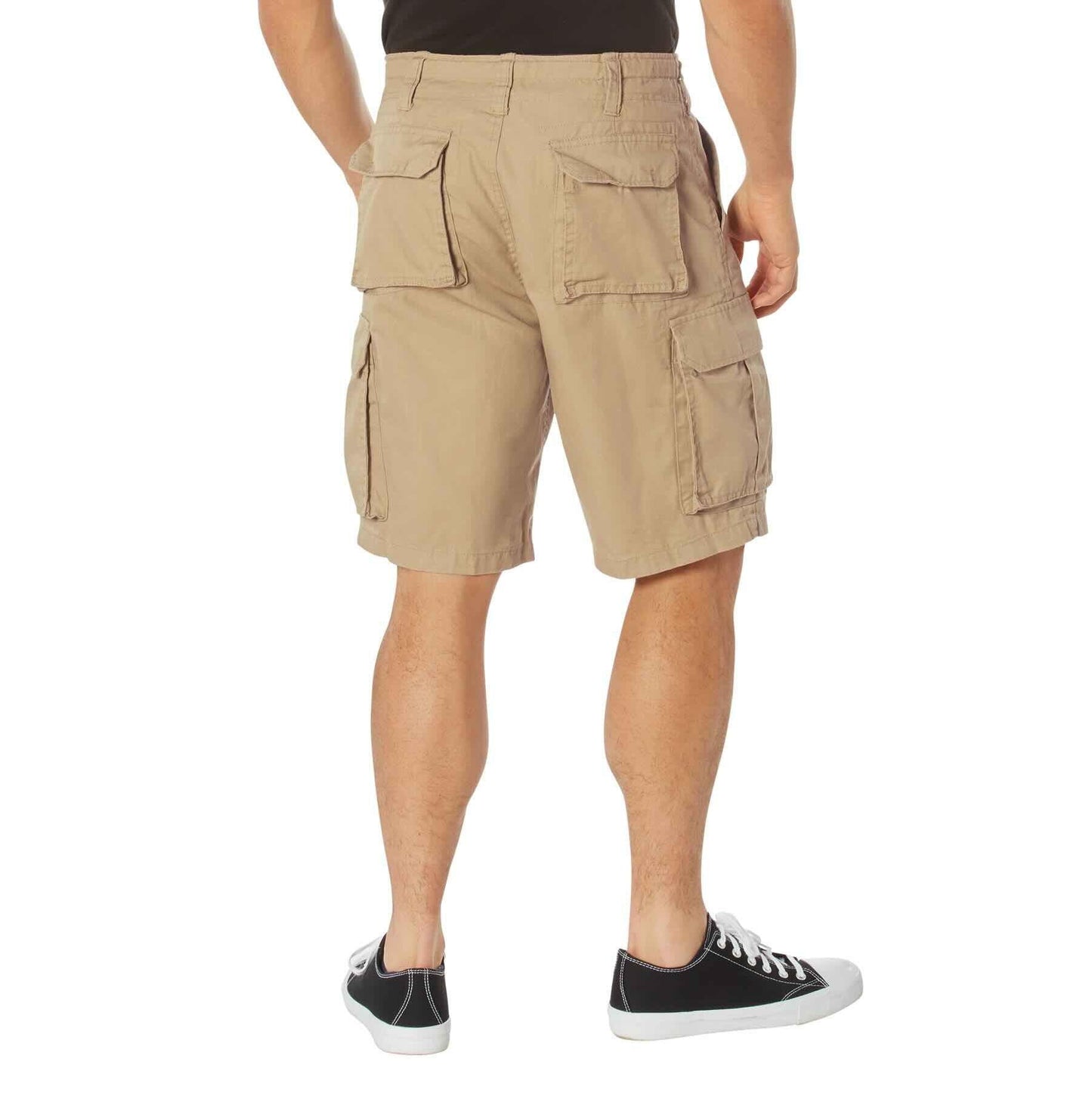 Rothco Vintage Solid Paratrooper Cargo Shorts