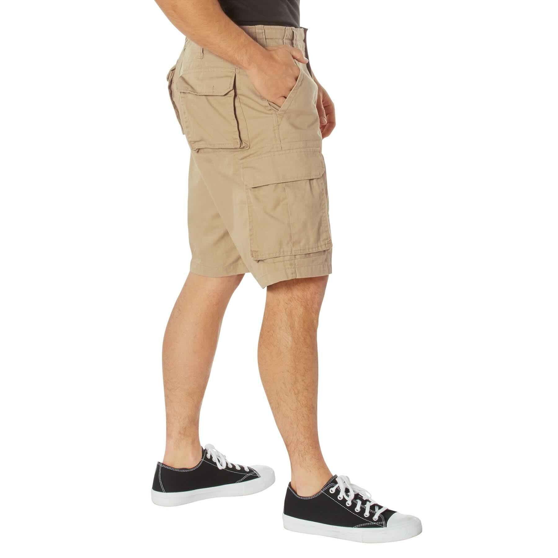 Rothco Vintage Solid Paratrooper Cargo Shorts | Tac Essentials