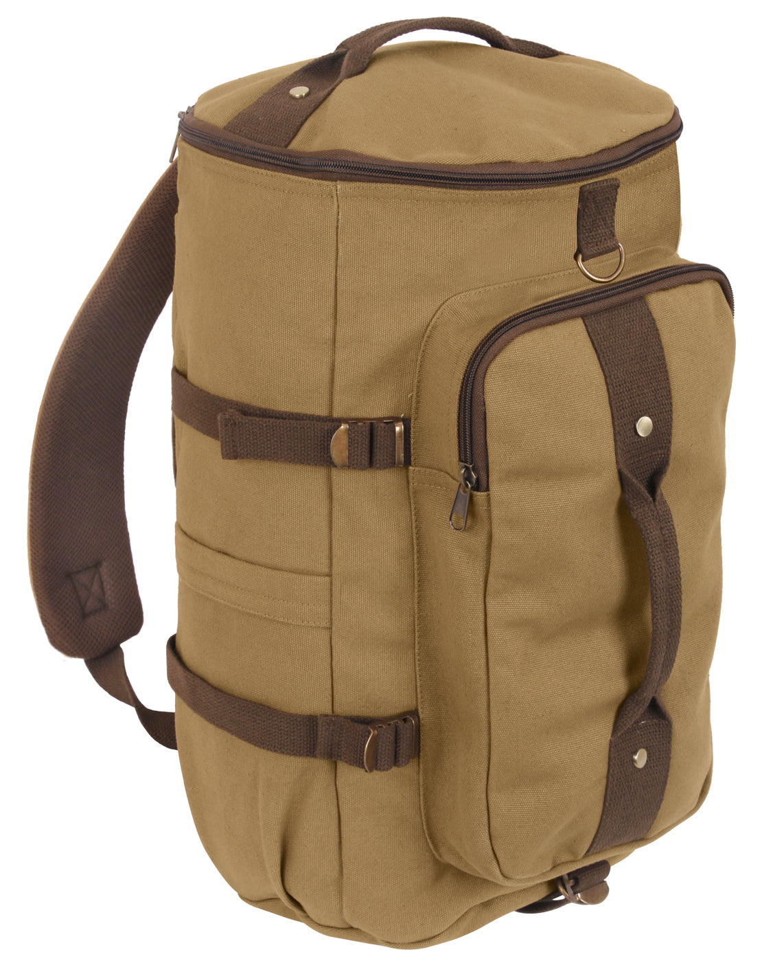 Rothco Convertible Canvas Duffle Backpack | Versatile 30L Travel Bag