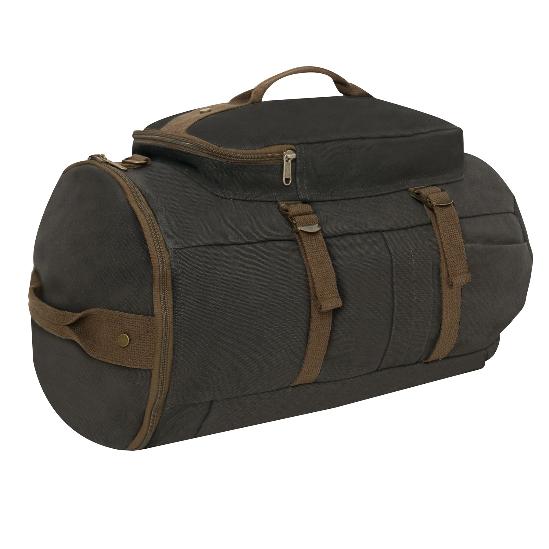 Rothco Convertible Canvas Duffle Backpack | Versatile 30L Travel Bag