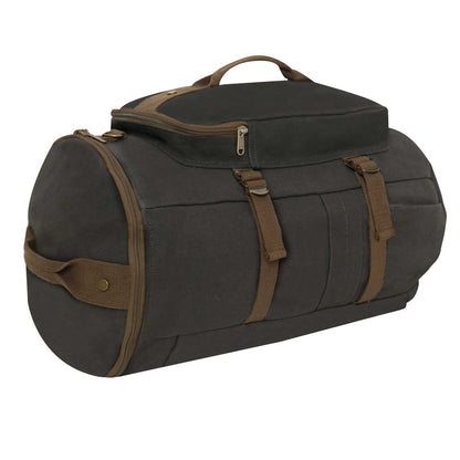 Duffel Bags - Rothco Convertible Canvas Duffle / Backpack