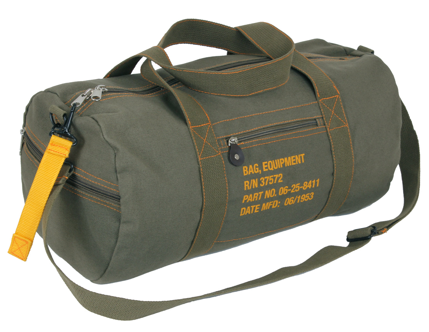 Rothco Canvas Equipment Bag | Durable Military Duffle for Travel