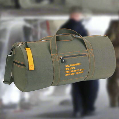 Rothco Canvas Equipment Bag | Durable Military Duffle for Travel