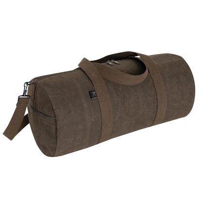 Rothco Waxed Canvas Shoulder Duffle Bag   24 Inch