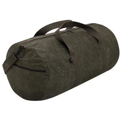 Rothco Waxed Canvas Shoulder Duffle Bag   24 Inch