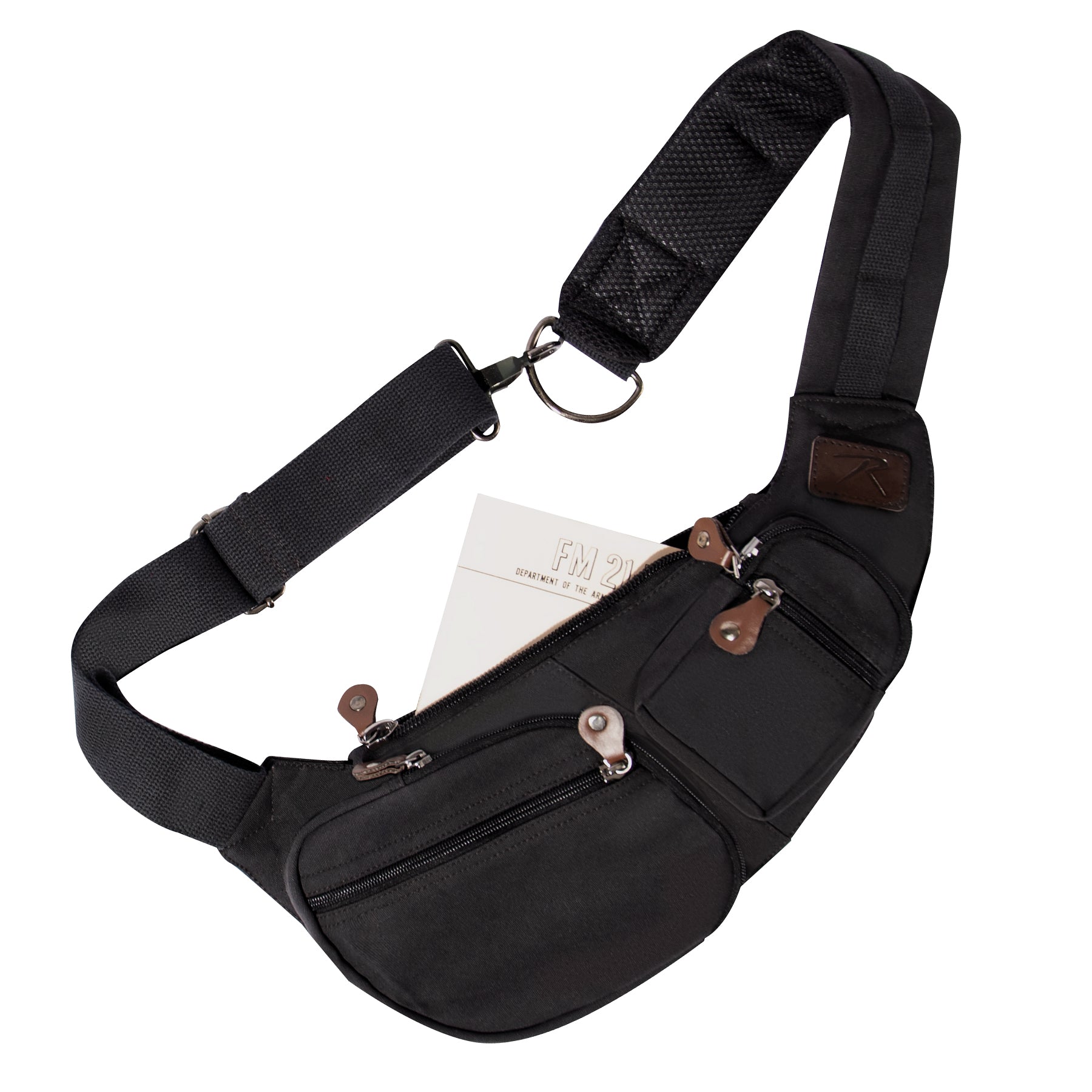 Rothco Vintage Canvas Crossbody Sling Bag | Versatile EDC Bag