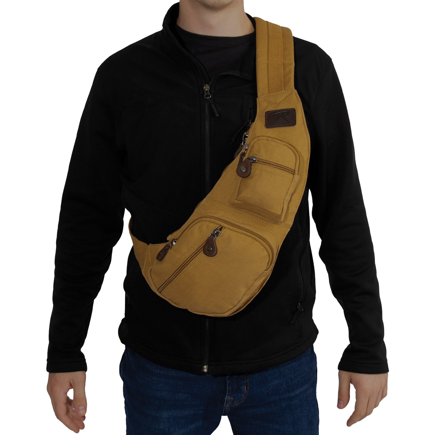 Rothco Vintage Canvas Crossbody Sling Bag | Versatile EDC Bag