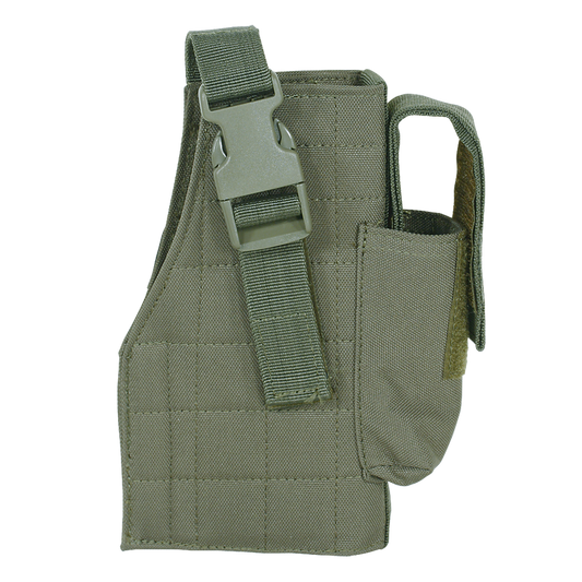 Voodoo Tactical MOLLE Holster with Attached Mag Pouch | Tac Essentials