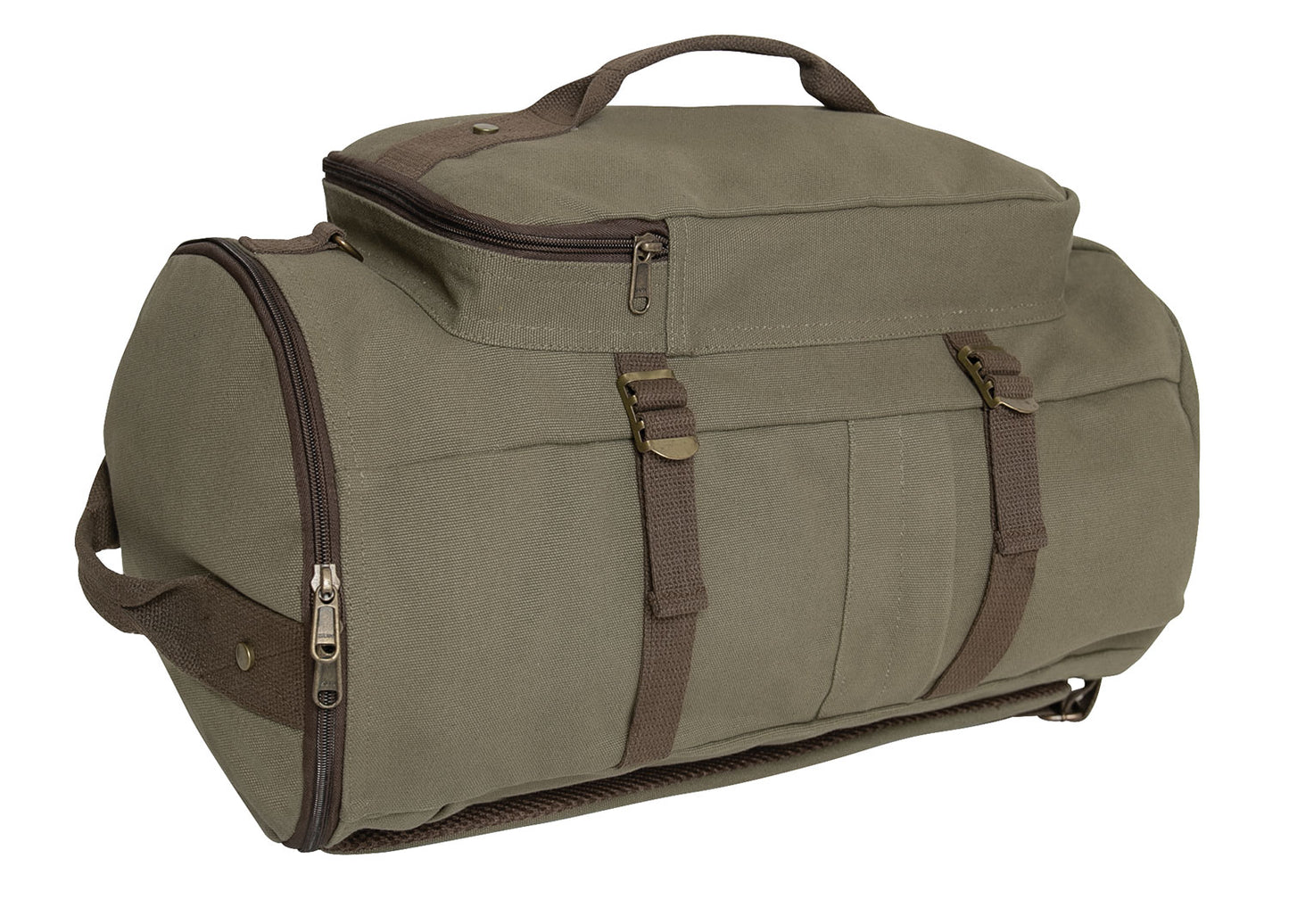 Rothco Convertible Canvas Duffle Backpack | Versatile 30L Travel Bag