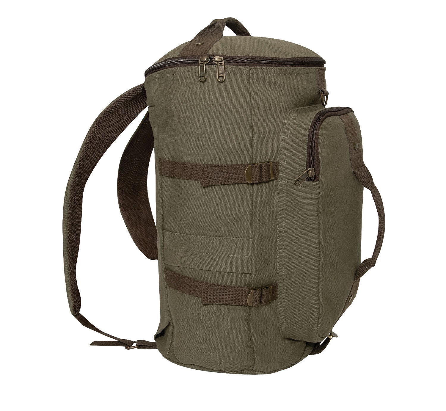 Rothco Convertible Canvas Duffle Backpack | Versatile 30L Travel Bag