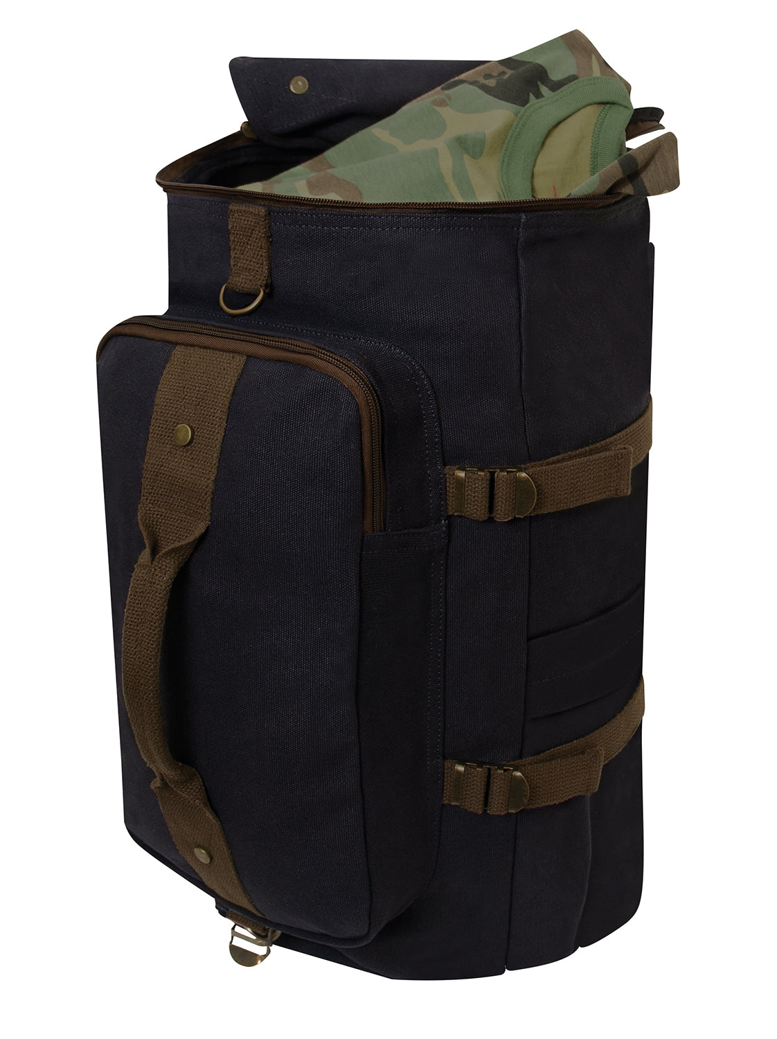 Rothco Convertible Canvas Duffle Backpack | Versatile 30L Travel Bag