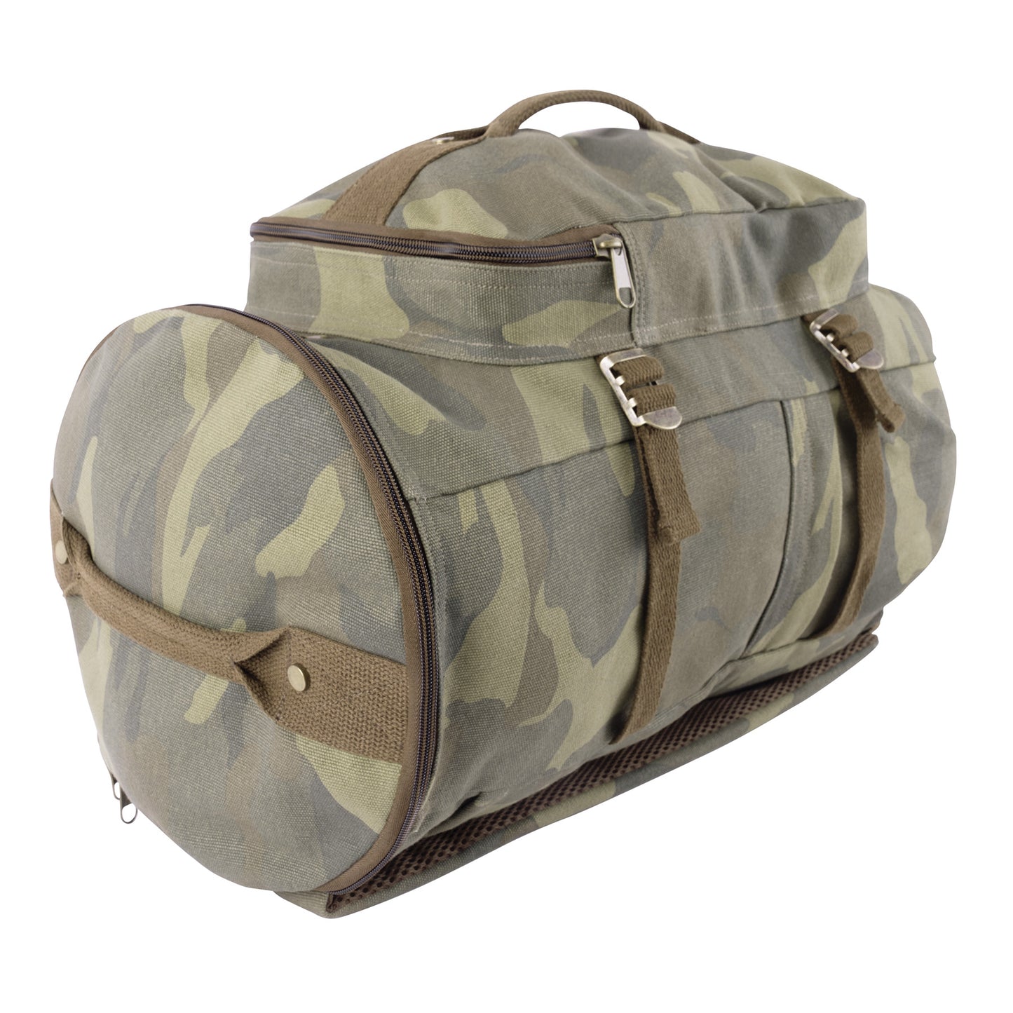 Rothco Convertible Canvas Duffle Backpack | Versatile 30L Travel Bag