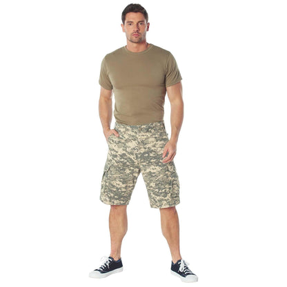 Rothco Vintage Camo Paratrooper Cargo Shorts | Tac Essentials