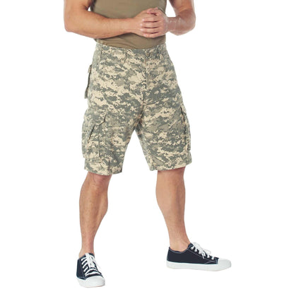 Rothco Vintage Camo Paratrooper Cargo Shorts