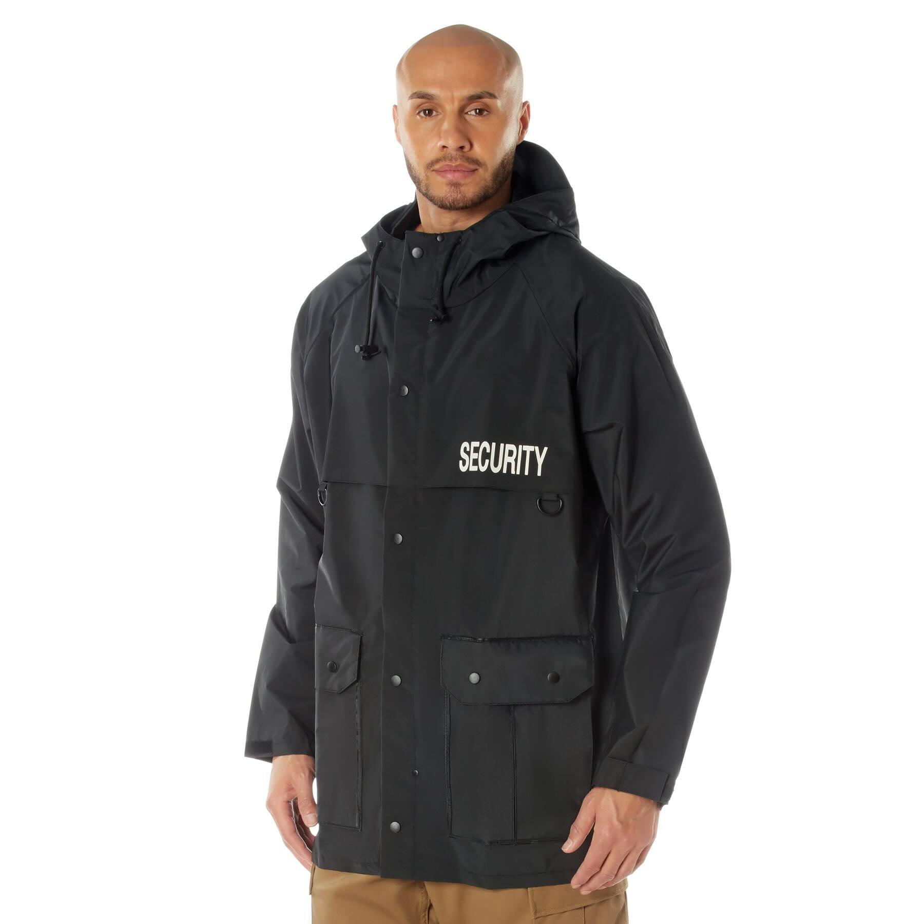 Rothco Security Nylon Rain Jacket | Tac Essentials